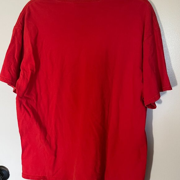 XL Red Men's Short Sleeve T-shirt Funny Quote - Picture 5 of 5